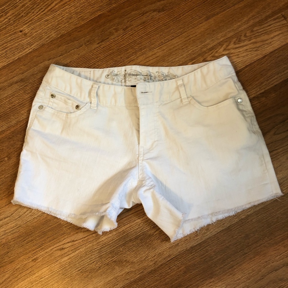 Express denim jeans shorts
